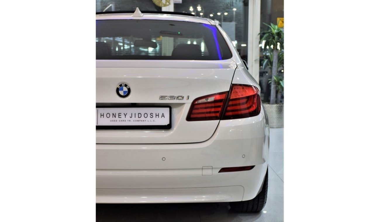 BMW 530i EXCELLENT DEAL for our BMW 530i 2013 Model!! in White Color! GCC Specs