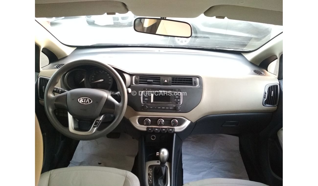 Kia Rio 2015 BLACK GCC NO ACCIDENT NO ACCIDENT PERFECT