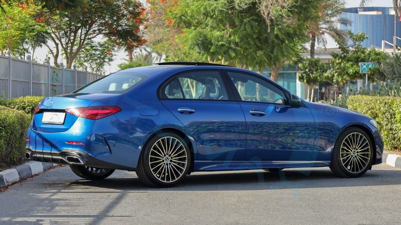 Mercedes Benz C200 AMG Premium EQ Boost 1.5L RWD GCC 0Km With 2 Years Unlimited Mileage Warranty @Official Dealer