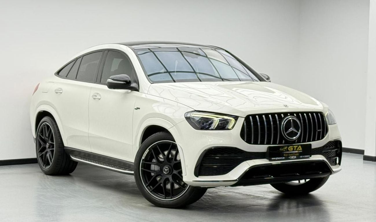 مرسيدس بنز GLE 53 AMG كوبيه 4MATIC+ 2022 Mercedes Benz GLE53 Coupe AMG 4MATIC+, 2027 MB Warranty + Service Pack, Fully Loaded, G