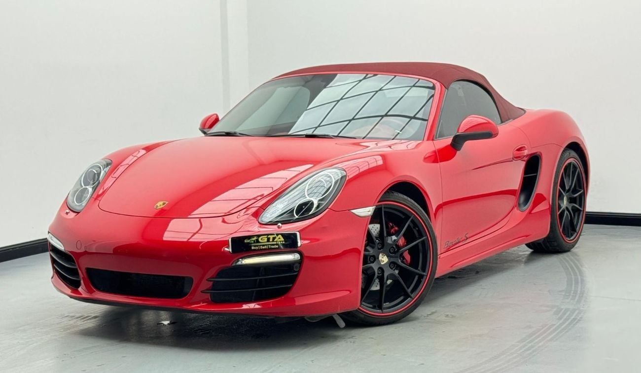 Porsche 718 Boxster 2013 Porsche  Boxster S, Full Service History, GCC