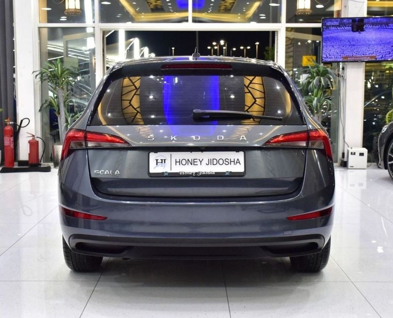 سكودا سكالا EXCELLENT DEAL for our Skoda Scala ( 2022 Model ) in Gray Color GCC Specs