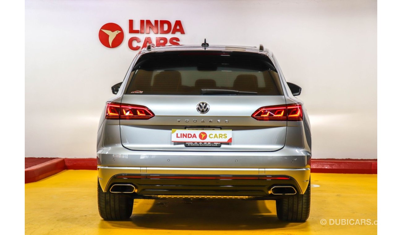 Volkswagen Touareg Volkswagen Touareg R-Line 2020 GCC under Agency Warranty with Flexible Down-Payment.