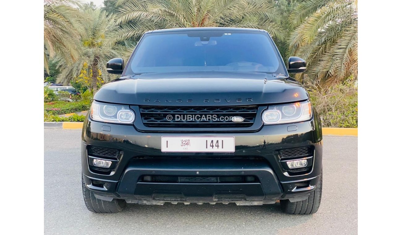 لاند روفر رينج روفر سبورت رنج روفر سبورت سوبر تشارج 8 سليندر 2016 وارد امريكا كلين تايتل بحاله ممتازه