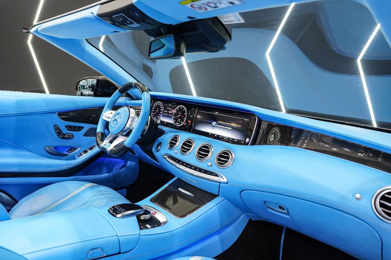 مرسيدس بنز S 500 Std 4.7L Cabriolet, Special Edition, BRABUS KIT, Very Low KM, GCC Spec!!