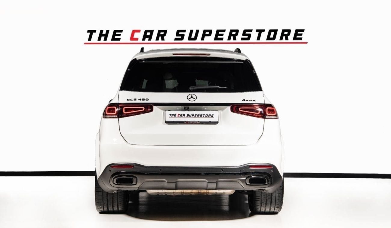 Mercedes-Benz GLS 450 2020-MERCEDES BENZ GLS 450 4matic AMG Line 7 Seater-GCC-SERVICE CONTRACT-AGENCY WARRANTY TILL 1/2027
