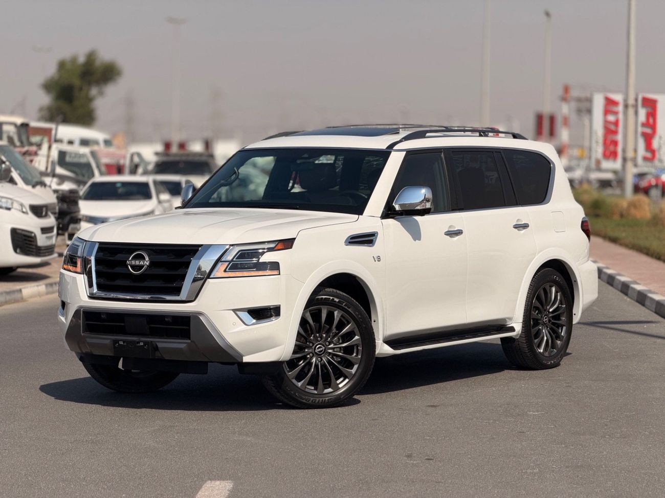 Nissan Armada Platinum 5.6L  | sunroof, 360 camera, VIP seats full option