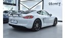 Porsche 718 Cayman EXCELLENT DEAL for our Porsche Cayman GTS ( 2016 Model ) GCC Specs