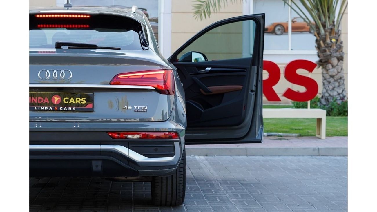Audi Q5 45 TFSI quattro S Line Audi Q5 45TFSI Quattro S-Line Sportback 2022 GCC under Agency Warranty and Se