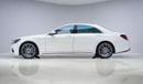Mercedes-Benz S 560 AMG Line 4Matic - AED 4,896 P/M - 2 Years Warranty