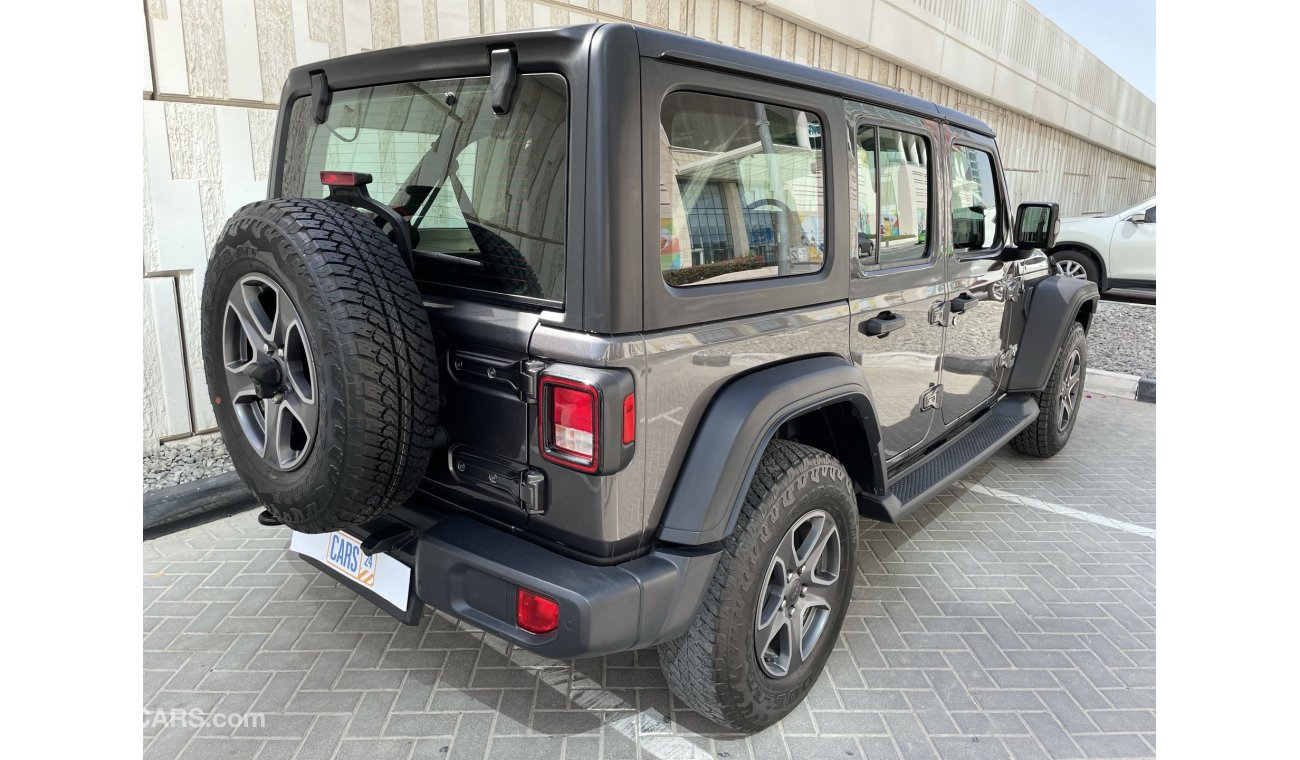 جيب رانجلر 3.6L | UNLIMITED SPORTS|  GCC | EXCELLENT CONDITION | FREE 2 YEAR WARRANTY | FREE REGISTRATION | 1 Y