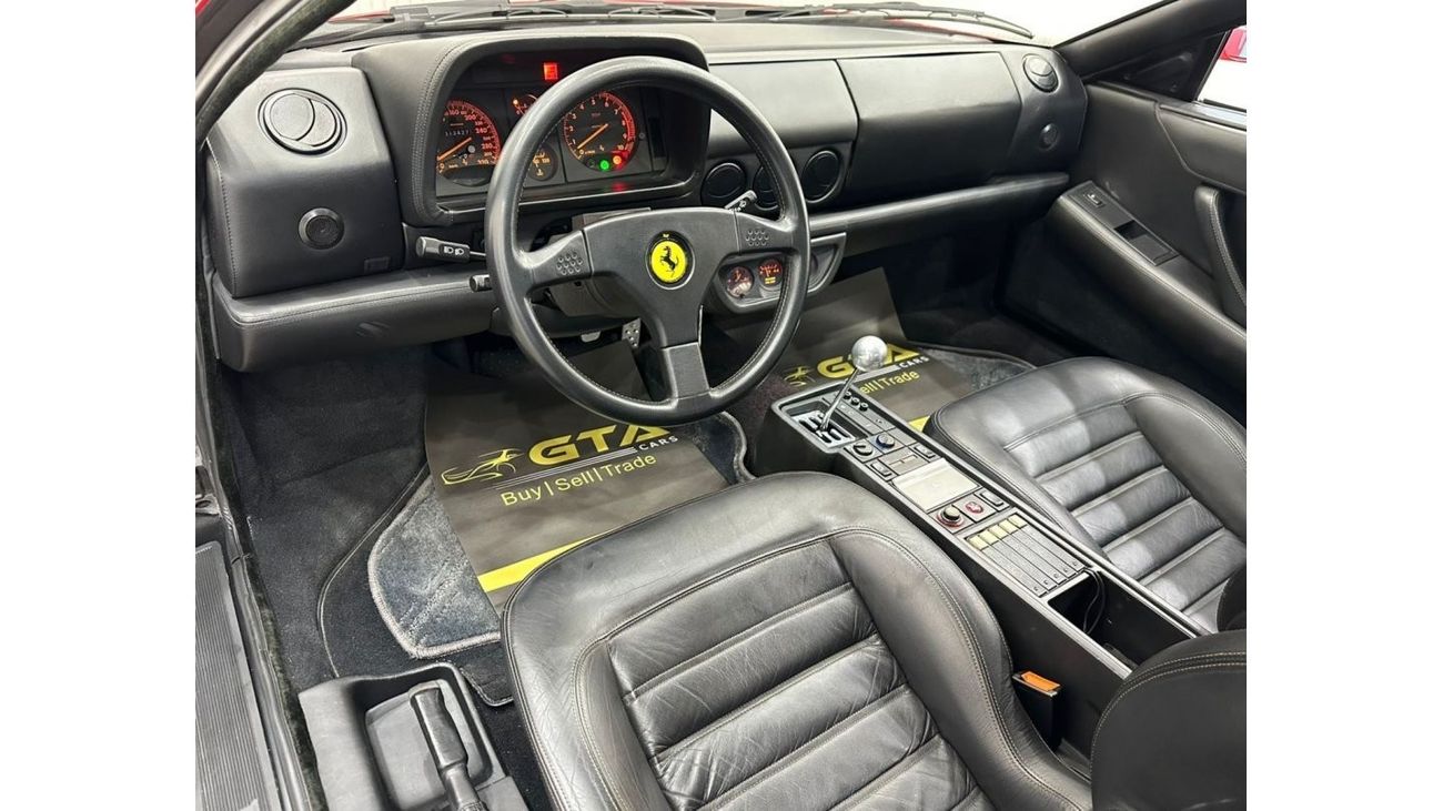 Ferrari Testarossa 1993 Ferrari 512 Testarossa Manual Transmission, Full Service History, Japanese Spec