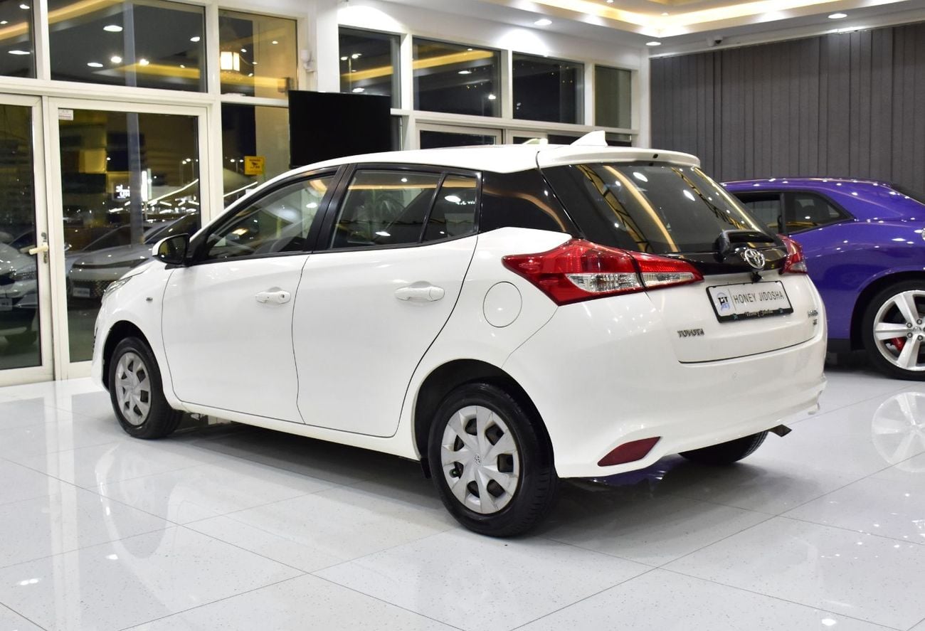 تويوتا يارس EXCELLENT DEAL for our Toyota Yaris SE ( 2018 Model ) in White Color GCC Specs