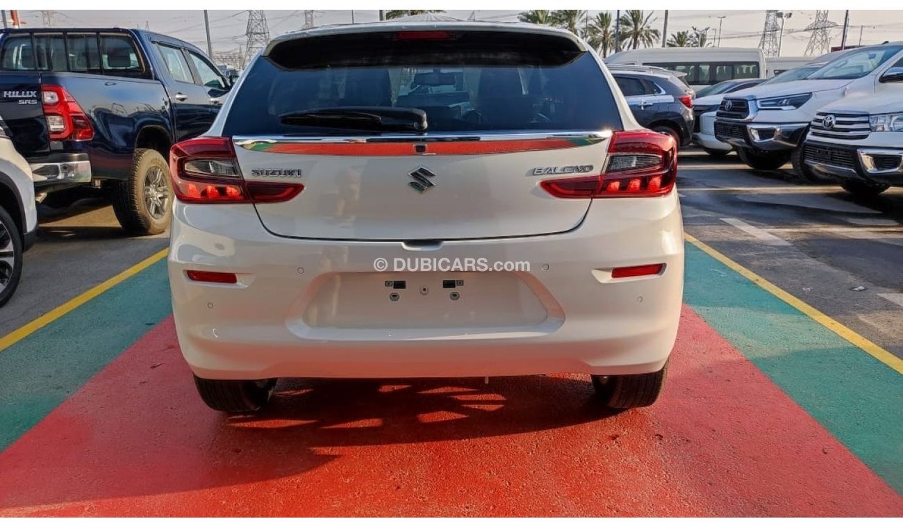 Suzuki Baleno Full Option White color 1.5L Petrol A/T 4X2 FWD 360 camera and Heads up display