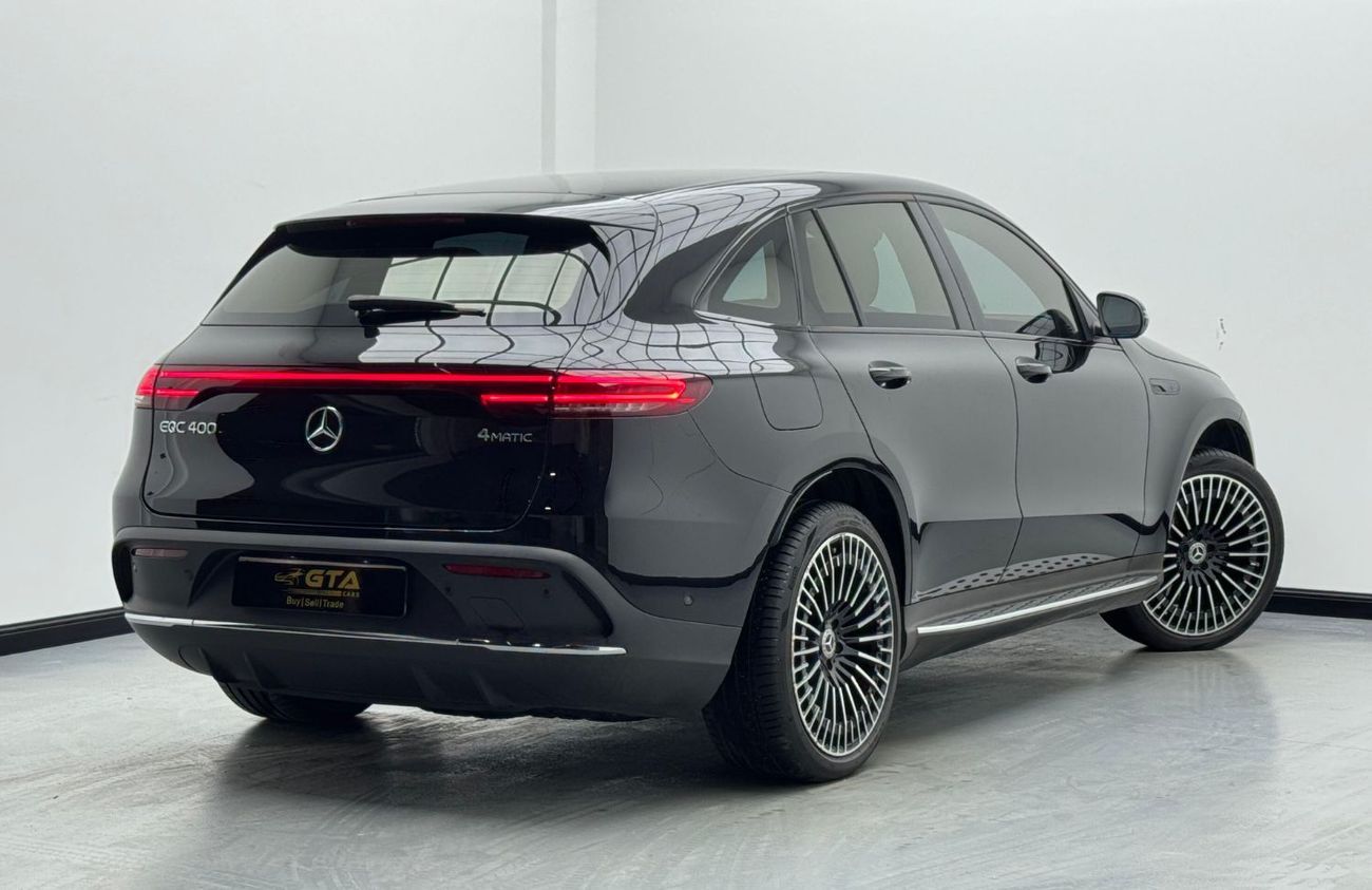 مرسيدس بنز EQC 400 2021 Mercedes-Benz EQC 400 4Matic, 2026 Mercedes Warranty   Service Contract, Service History, GCC