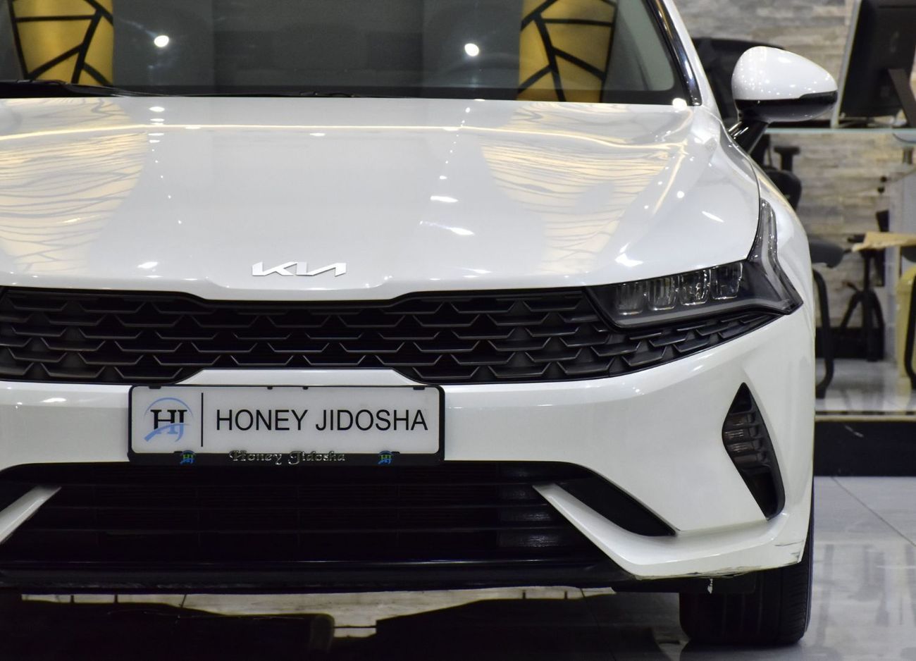 Kia K5 EXCELLENT DEAL for our KIA K5 ( 2023 Model ) in White Color GCC Specs