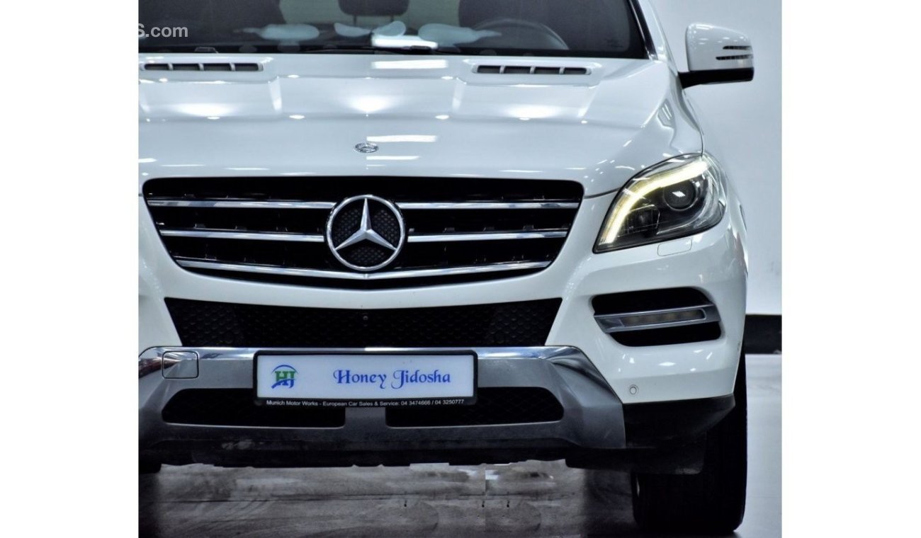 Mercedes-Benz ML 350 EXCELLENT DEAL for our Mercedes Benz ML350 ( 2014 Model ) in White Color GCC Specs