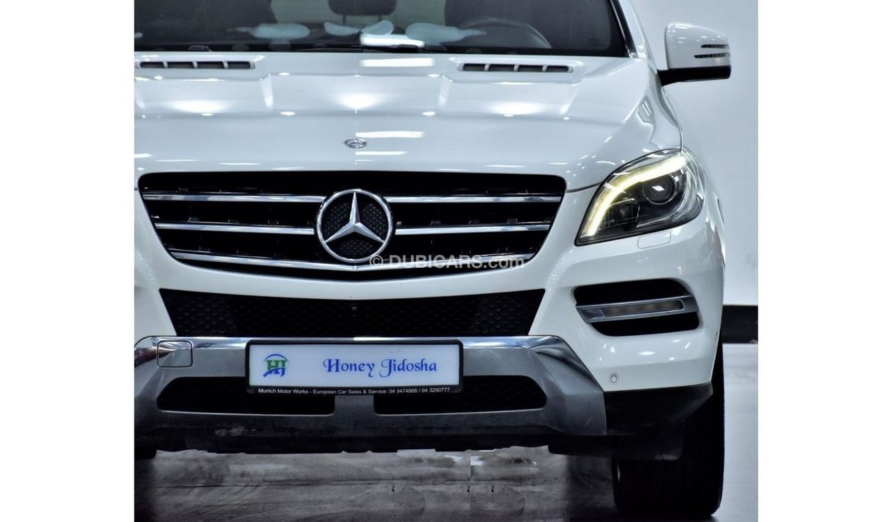 Mercedes-Benz ML 350 EXCELLENT DEAL for our Mercedes Benz ML350 ( 2014 Model ) in White Color GCC Specs