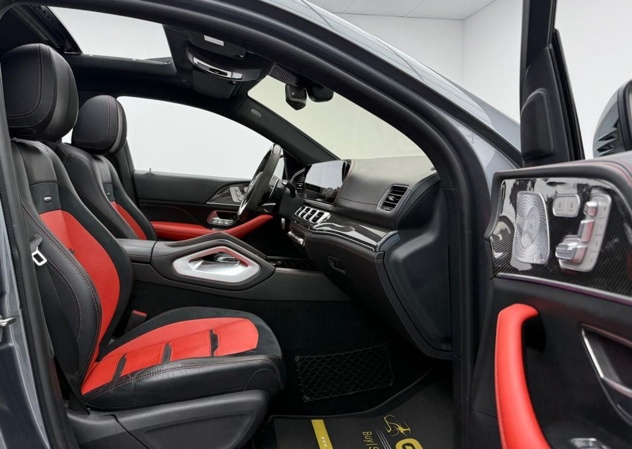 مرسيدس بنز GLE 63 S AMG كوبيه 2021 Mercedes Benz GLE 63 S AMG Coupe, Warranty, Carbon Fiber Interior, Excellent Condition, GCC