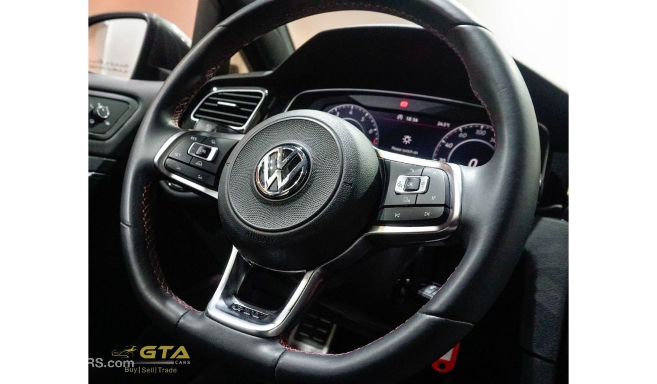 Volkswagen Golf 2018 Volkswagen GTI, VW Warranty Service Contract, GCC, Low Kms