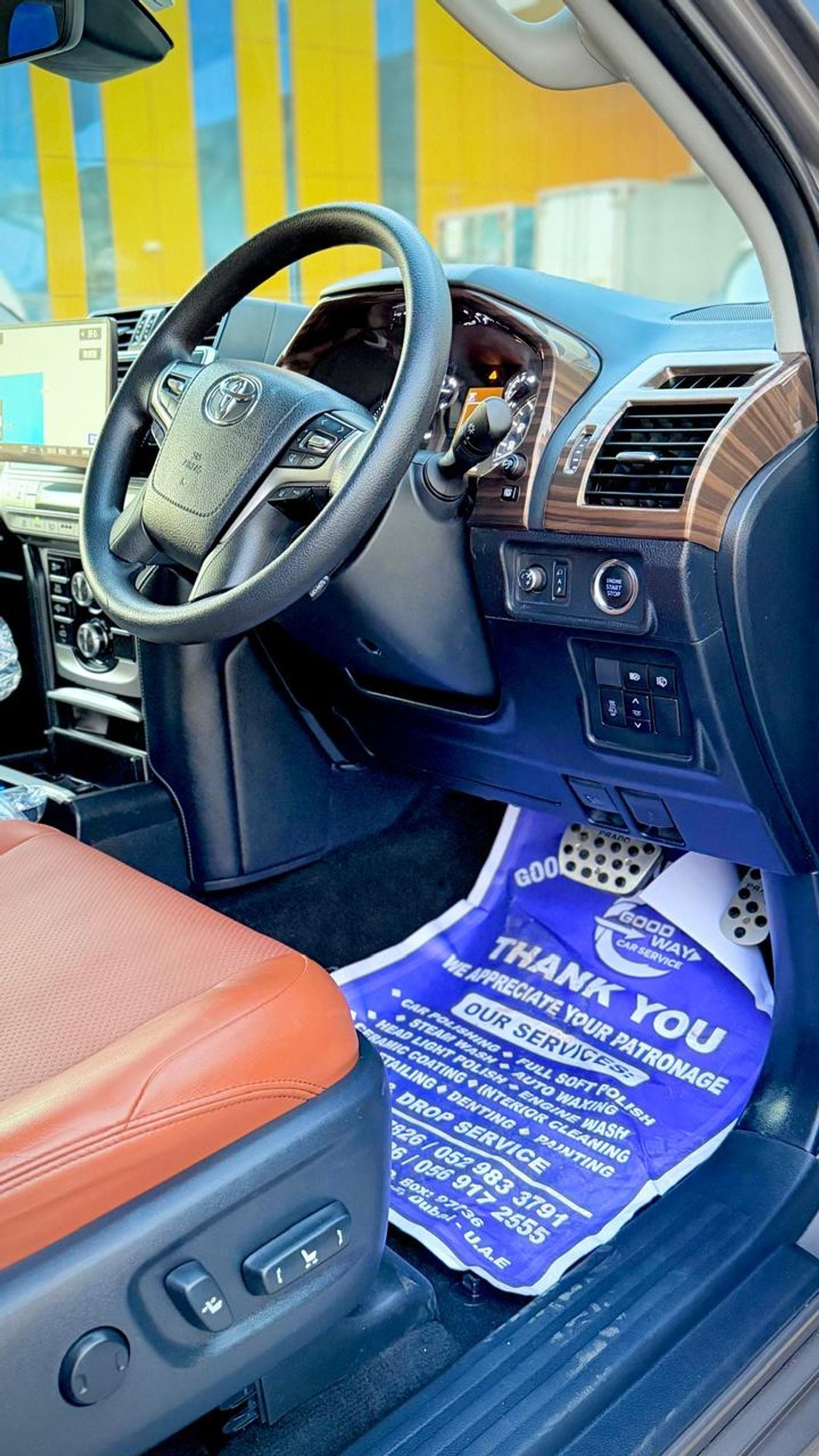 Toyota Prado TX.L-RHD-Japanese Specs with Japan Export Certificate-2.8L-Diesel-4WD-Automatic-4 Cylinders-7 Seats-