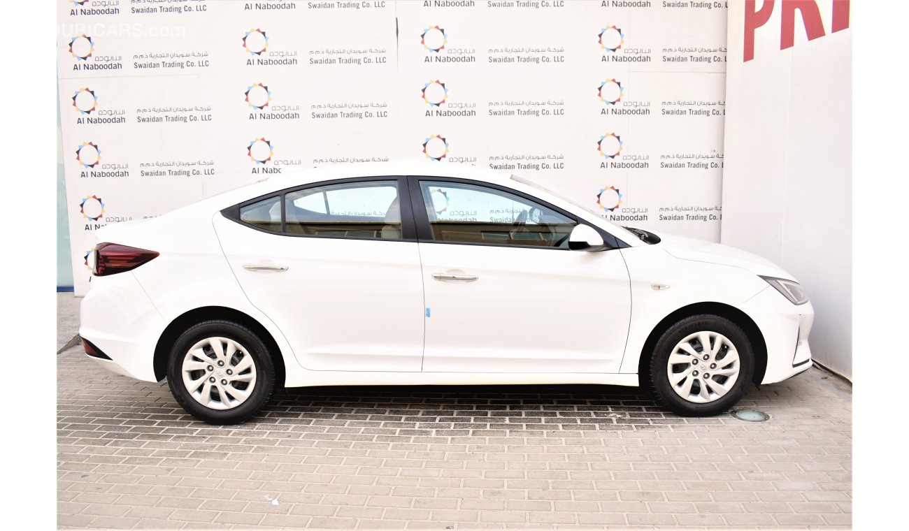 Hyundai Elantra AED 1272 PM | 1.6L GL GCC WARRANTY