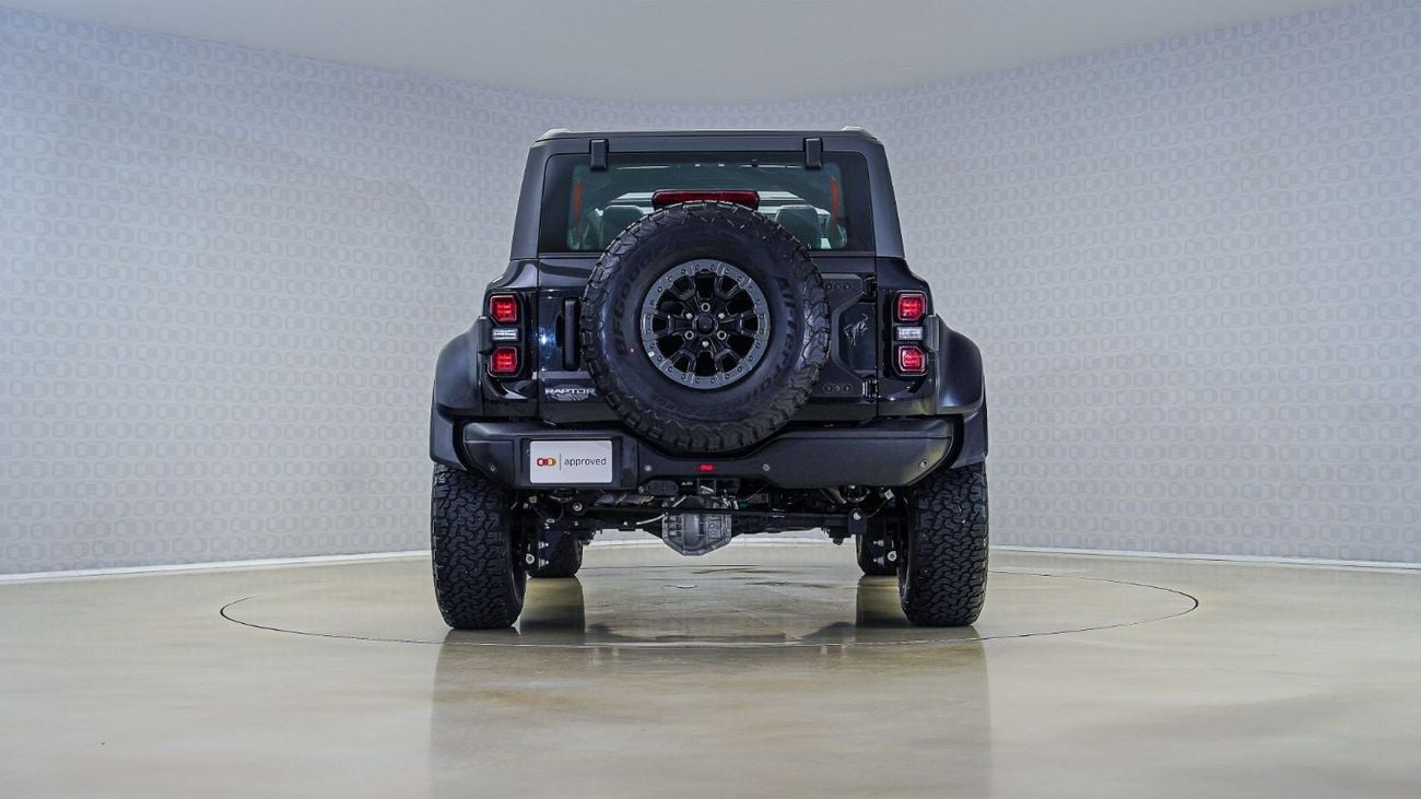 Ford Bronco Raptor 3.0L V6 | AED 4,806 PM | Up to 3 Years Unlimited Warranty | GCC
