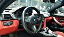 بي أم دبليو 420 SPECIAL OFFER BMW 420I WITH M/// KIT 2017 MODEL GCC CAR IN BEAUTIFUL SHAPE STILL UNDER WARRANTY
