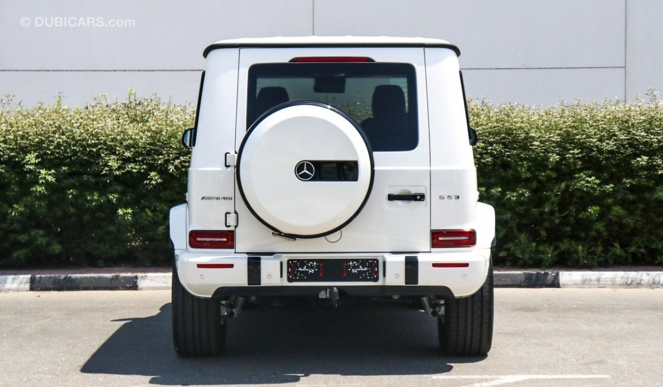 مرسيدس بنز G 63 AMG BiTurbo 2021 G-Manufaktur (Export). Local Registration + 10%