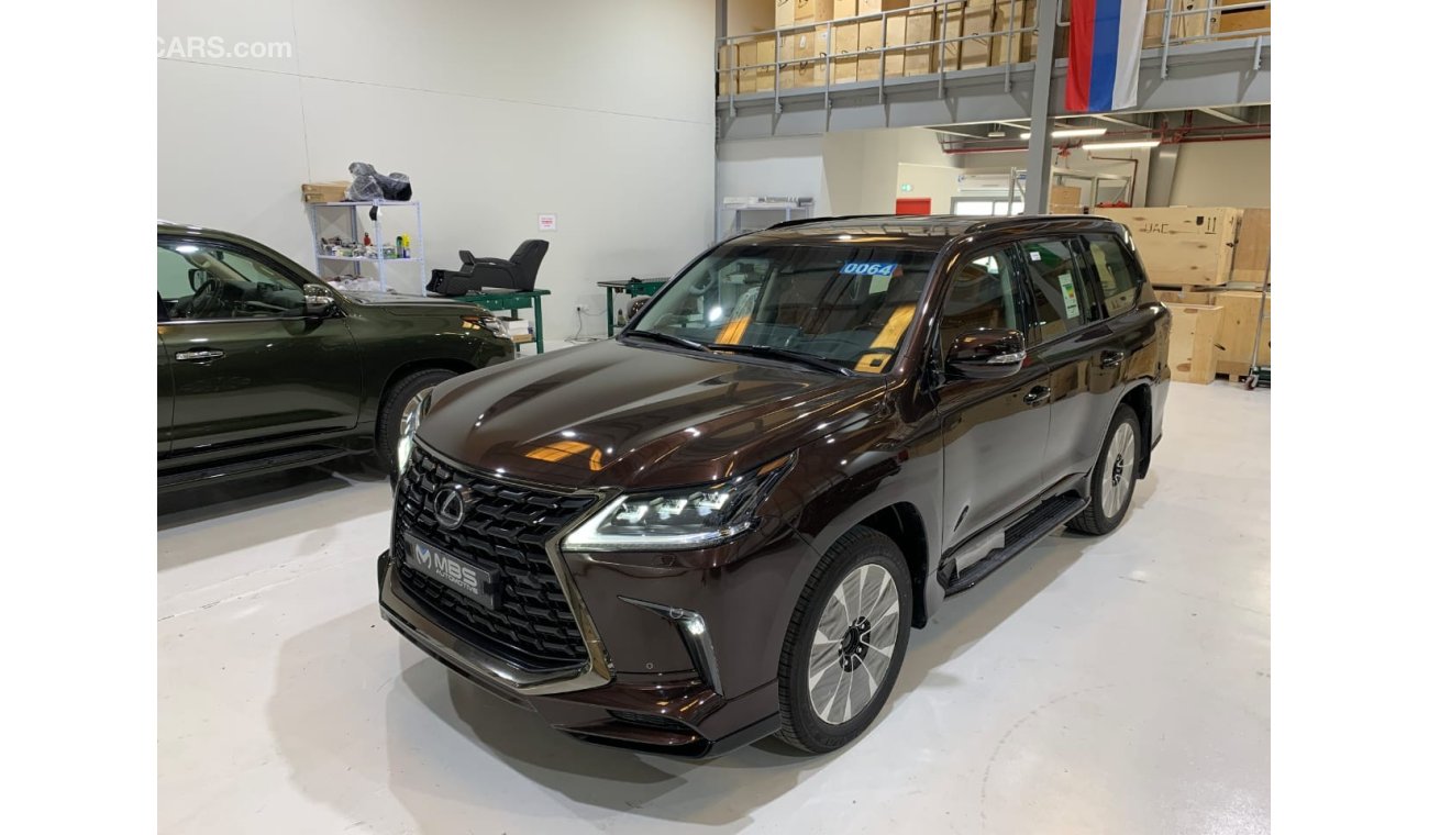Lexus LX570 Black Edition  5.7L Petrol Full Option with MBS Autobiography VIP Massage Seat and Roof Star Light (