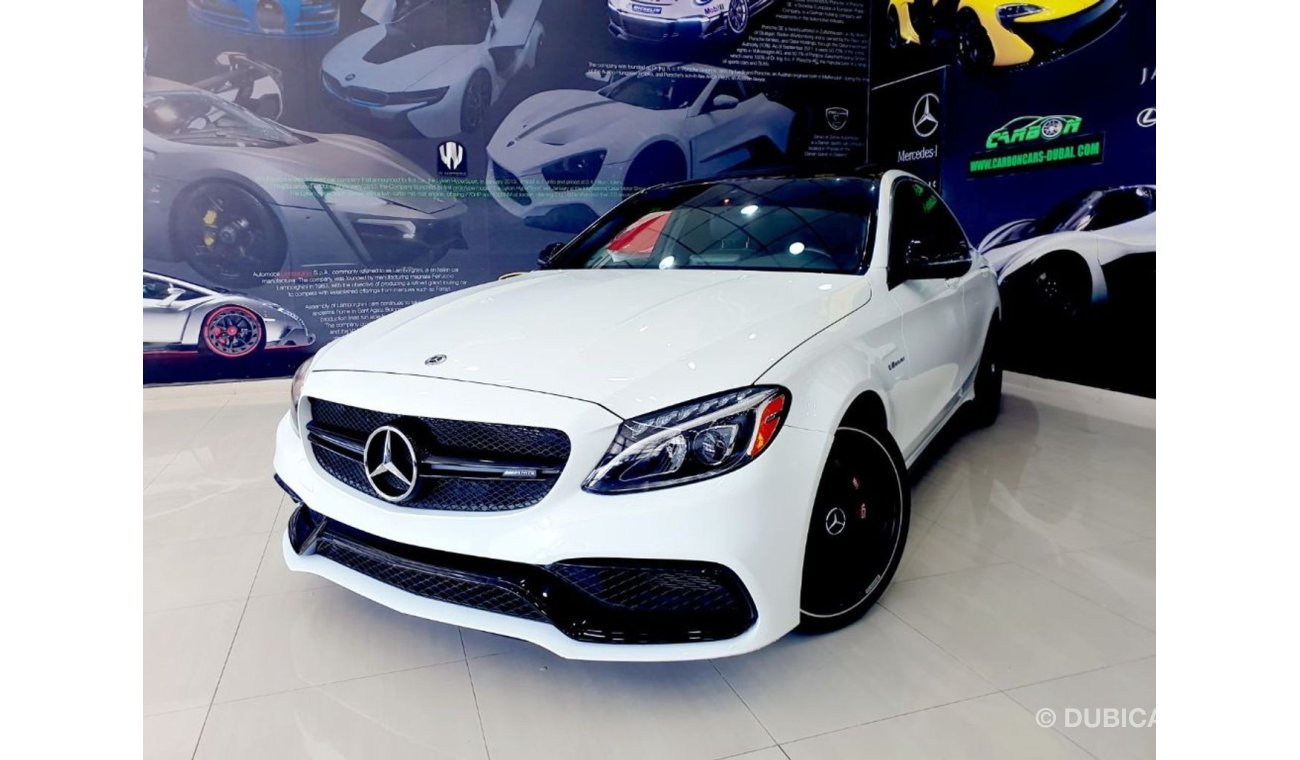 مرسيدس بنز C 63 AMG - 2018 - ORIGINAL PAINT UNDER WARRANTY