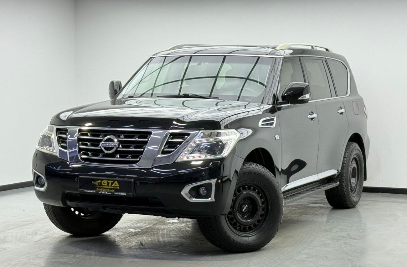 Nissan Patrol LE Platinum 5.6L 2014 Nissan Patrol LE Platinum V8, 2027 GTA Service Pack, 8 Seater, Excellent Condi