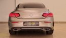 Mercedes-Benz C 200 Coupe Warranty + Service, Low KMs, GCC