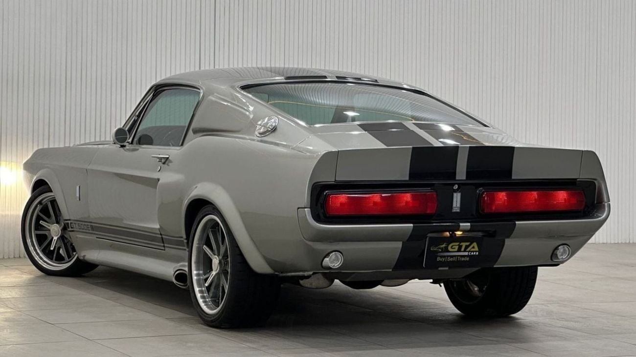 فورد موستانج 1967 Ford Mustang Shelby GT500E, Eleanor Tribute Edition, Excellent Condition, Manual Transmission