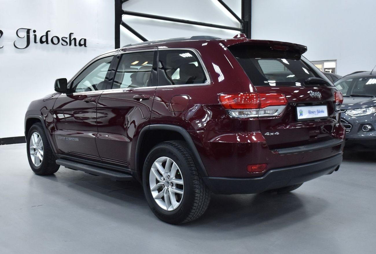 Jeep Grand Cherokee EXCELLENT DEAL for our Jeep Grand Cherokee 4WD ( 2017 Model ) in Burgundy Color GCC Specs