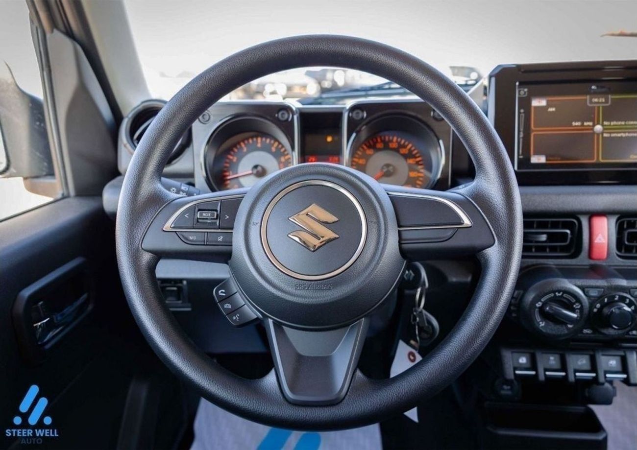 سوزوكي جيمني GL 1.5L 4X4 5MT 2024 - 7 INCH DISPLAY AUDIO - HILL DESCENT CONTROL - EXPORT ONLY