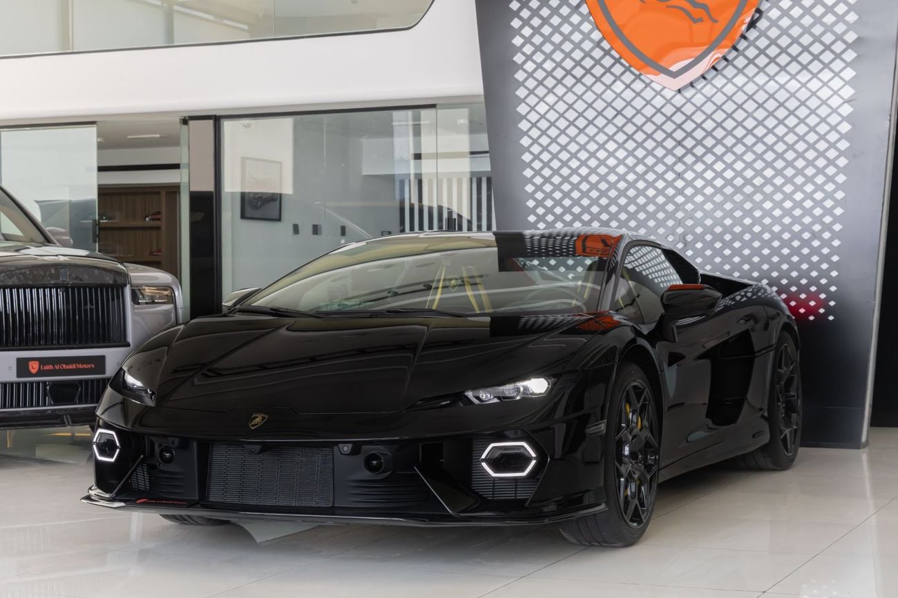 Lamborghini Temerario Lamborghini Temerario | 2026 | HPEV | 920 HP | AWD | Black / Yellow & Black Interior