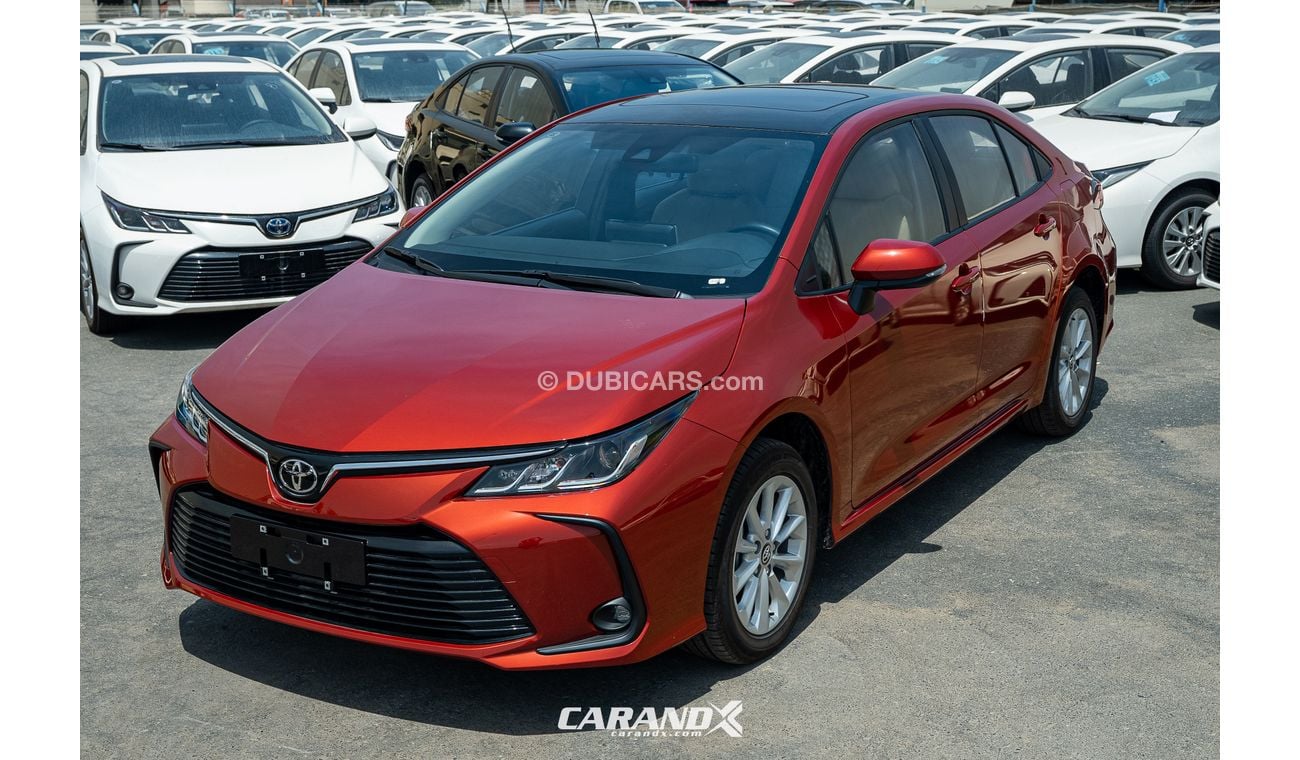 Toyota Corolla Elite Plus 1.2L Petrol Automatic Transmission 2022 Sunroof/Beige Leather / Black Roof