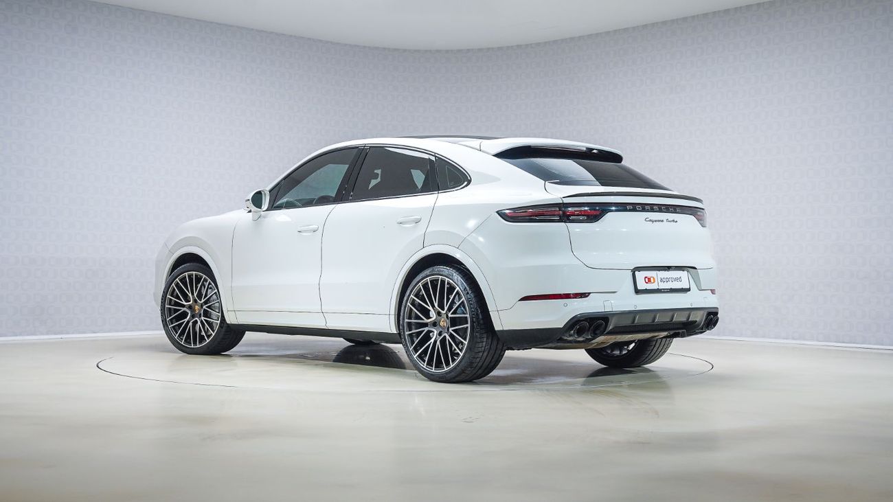 Porsche Cayenne Turbo 4.0L (550 HP) | AED 4,742 PM | Warranty March -2026 | GCC