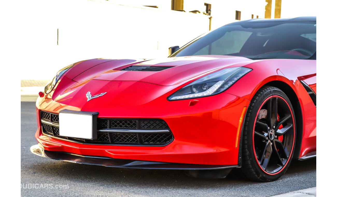 Chevrolet Corvette C7 Z51 2015 GCC under Warranty with Zero Down-Payment.