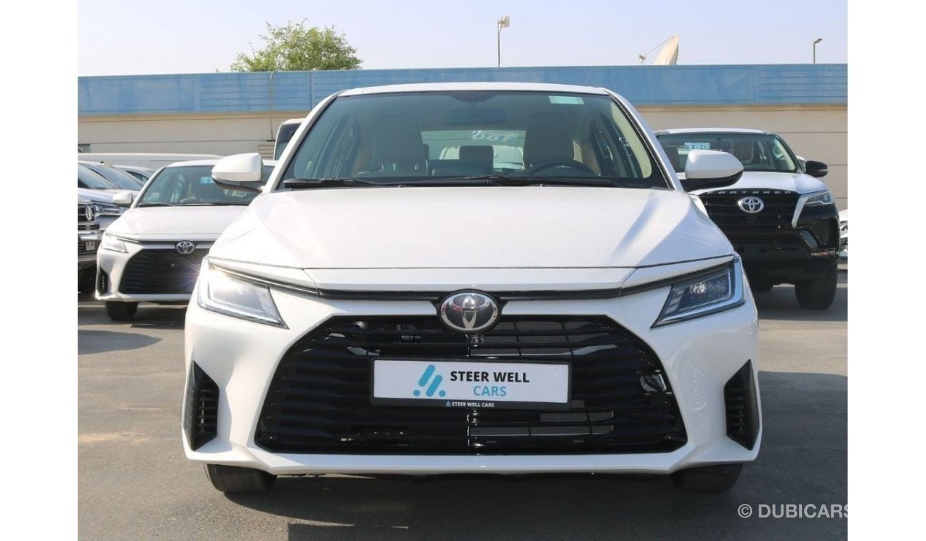 تويوتا يارس LOWEST PRICE GUARANTEED 2023 | 1.5L E 4-CYL 16V DOHC DUAL-VVTi WITH REAR PARKING SENSORS -FWD FABRIC