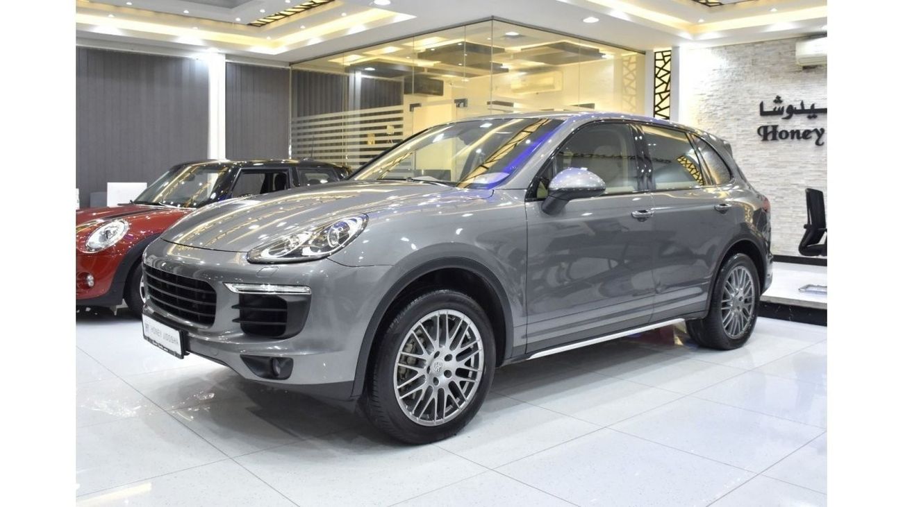 Porsche Cayenne EXCELLENT DEAL for our Porsche Cayenne S ( 2015 Model ) in Grey Color GCC Specs