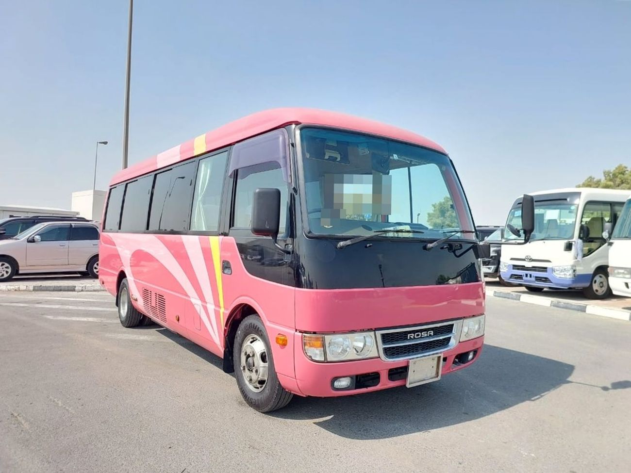 ميتسوبيشي روزا MITSUBISHI ROSA BUS RHD 2008 MODEL 4.9 L DIESEL MANUAL(PM700171)