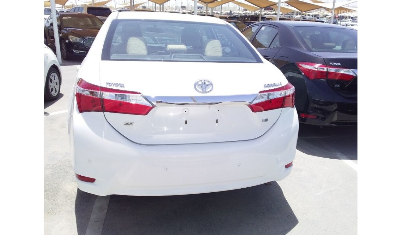 Toyota Corolla 1.6 2015 GCC