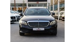 Mercedes-Benz E200 Std Monthly installment 1,980 AED