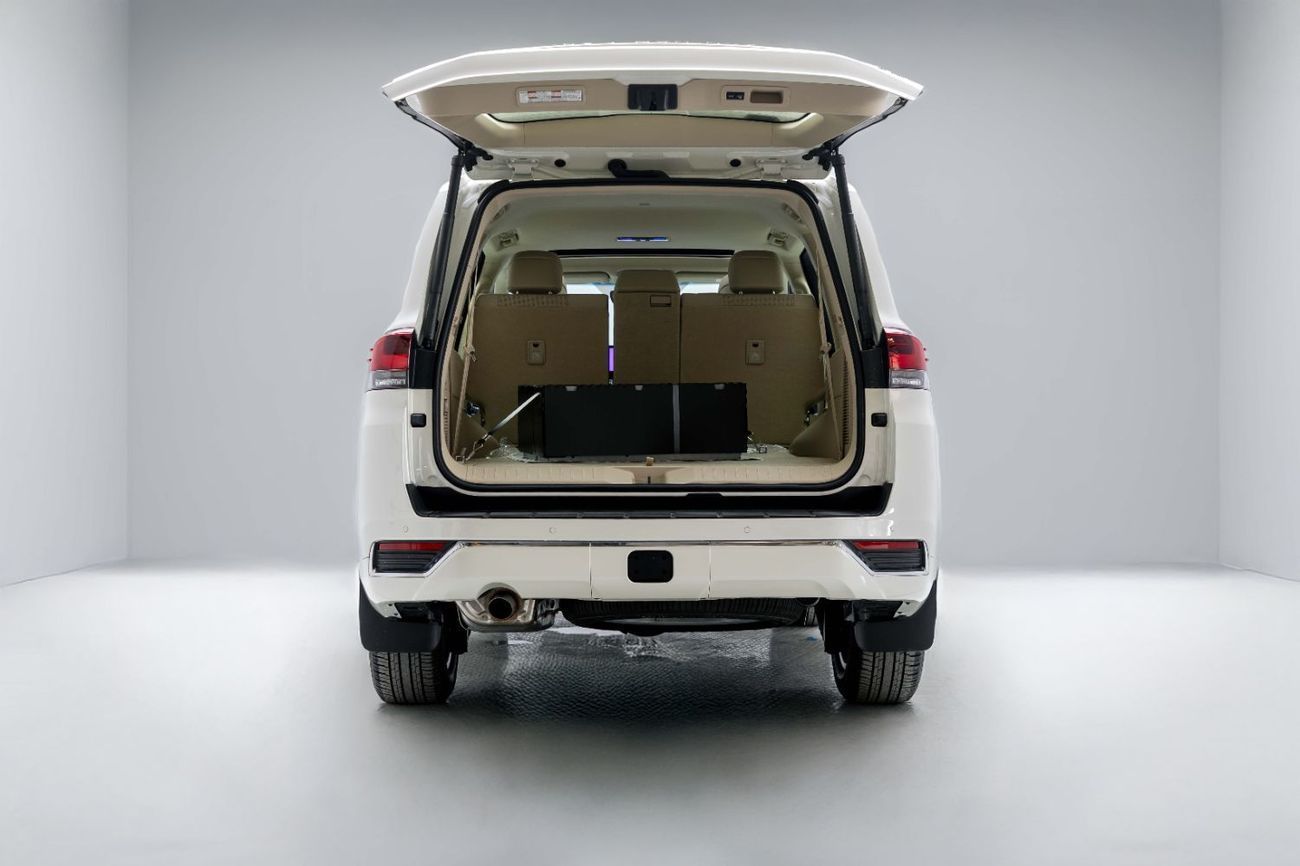 تويوتا لاند كروزر VX HI 4.0L - White Pearl Inside Beige | Export Only