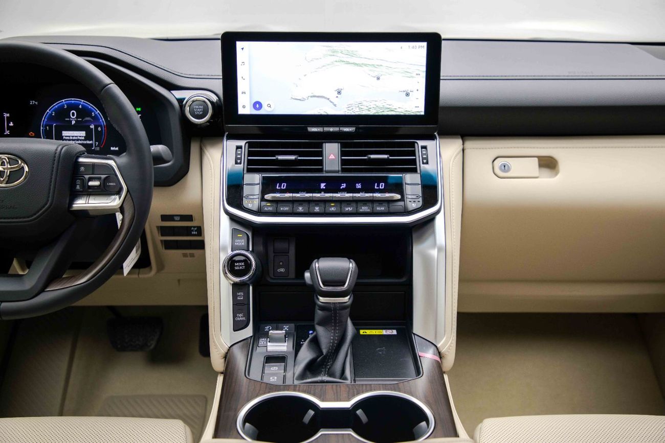 Toyota Land Cruiser GXR 3.5L - Grey Metallic Inside Beige | Export Only