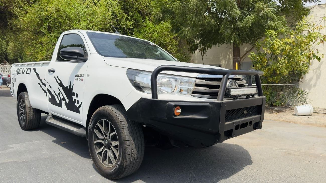 Toyota Hilux SINGLE CABIN | 4WD | 2.8L DIESEL ENGINE | AT | RIGHT-HAND-DRIVE