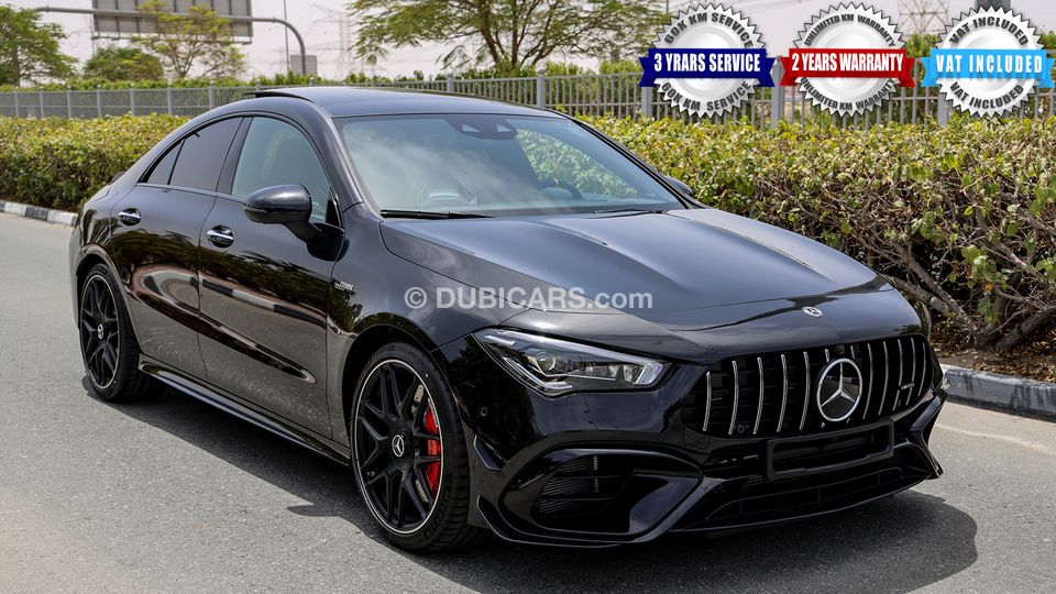 Mercedes Benz Cla 45 Amg 2020 Cla 45 S 4matic Amg Gcc 0km With 2 Yrs Unlted Mileage 3 Yrs Or 60k Km Servs Emc For Sale Aed 349 999 Black 2020