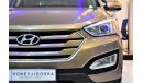 Hyundai Santa Fe 2015 Model!! in Brown Color! GCC Specs